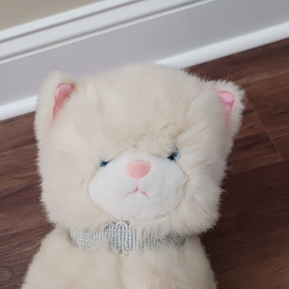 1985 24K Polar Puff Cat 4603 Plush Stuffed Animal Pink Effects 11” - Picture 3 of 6